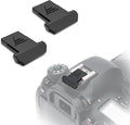 JJC 2 PCS Camera Hot Shoe Cover Cap for Canon R100 R5 R6 RP Rebel T7 DSLR | Anti-Scratch & Dustproof, for Canon EOS R100 R5 R6 RP 5D Mark IV 6D Mark II M50 Mark II Rebel T8i T7i T7 T6i SL3 SL2 by JJC