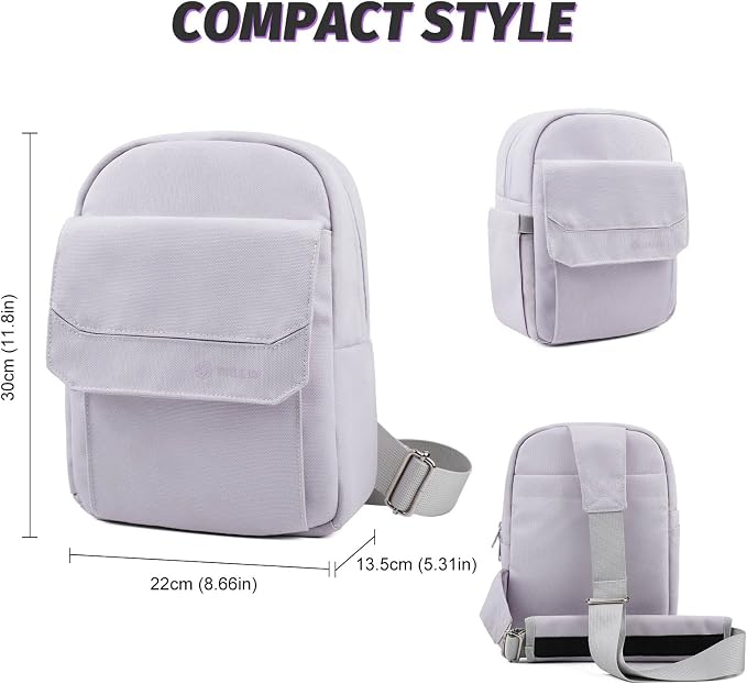 TULLIO Camera Bag Crossboy Camera Sling Chest Bag Backpack Waterproof for DSLR SLR Mirrorless Camera Waterproof for Photographer Compatible with Nikon Sony - Image 2