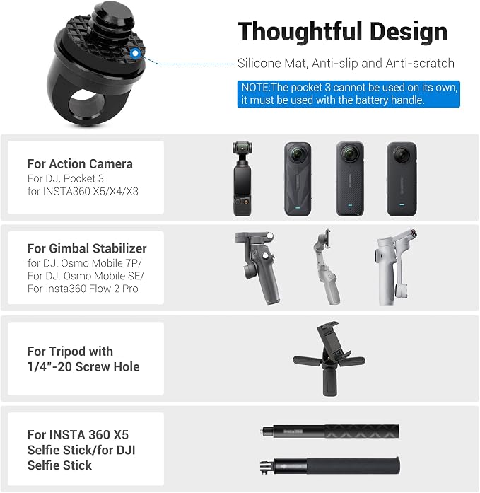 Mini EVO Strap, Adjustable Nylon Camera Hand Wrist Strap Lanyard with 1/4"20 & Quick Release for Ricoh GR IV III IIIx II GRIV GRIII GR4 GR3X for Sony RX100 VII ZV-1 ZV-1F ZV1F G7X Mark III II SX740 HS - Image 9