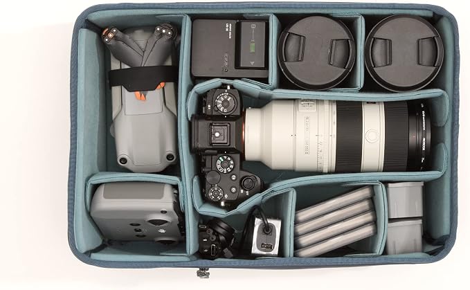 Shimoda Core Unit Large DSLR v3 Modular Camera Insert With Side Access Integration, Fits Pro Mirrorless And Gripped DSLR Bodies Up To 6.7 in. (17cm) Tall, Telephoto Lens Ready Storage, EVA Dividers - Image 3