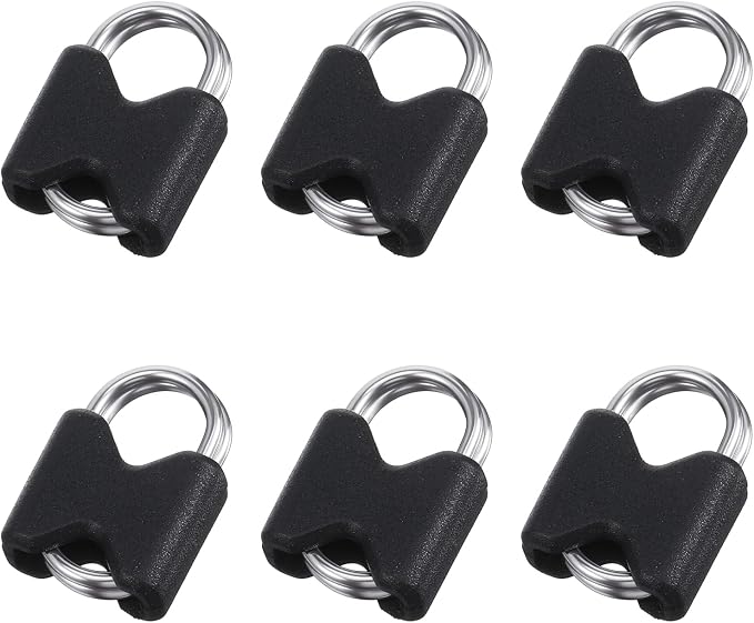 Molain 6Pcs Stainless Steel Oval Split Rings, Compatible Camera Strap Hook Lug Ring with Plastic Cap for Belt Hook Lanyard Cameras Shoulder Strap by Molain