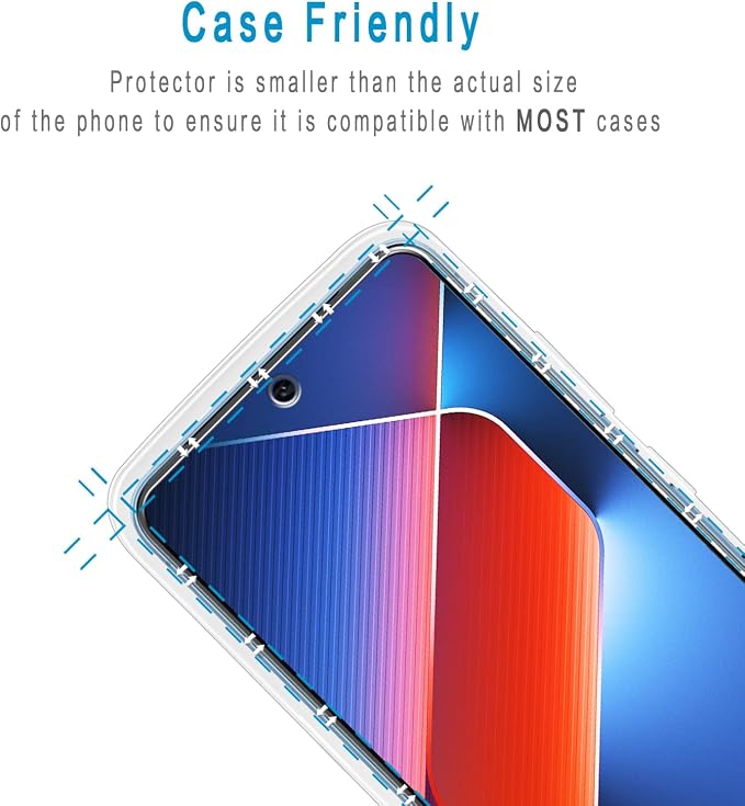 2+2 Pack Tempered Glass Screen Protector for Google Pixel 8 Pro | Camera Lens Protector, Anti Scratch, Bubble Free - Image 6
