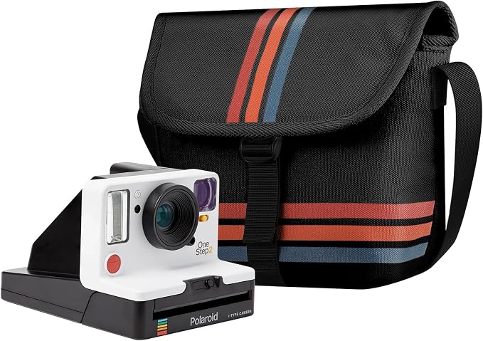 FINTIE Crossbody Camera Bag for Polaroid Now+ Generation 3/2/1 I-Type | Polaroid Originals OneStep+/Onestep 2 VF Canvas Protective Camera Case with Adjustable Strap and Inner Pocket - Image 7