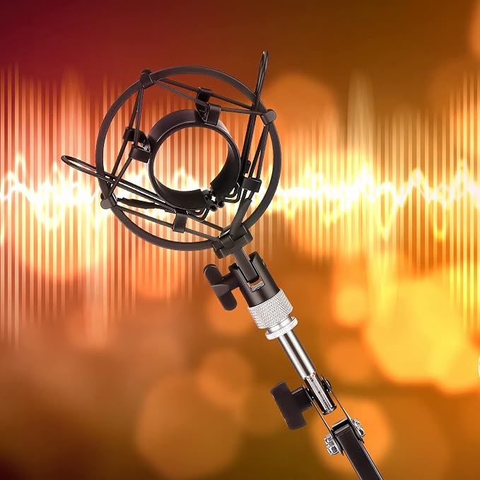 8 Pcs Mic Stand Adapter 5/8 Female to 3/8 Male 4 Types | Silver Mic Thread Adapter 8 Pcs, 5/8 3/8 1/4 Screw, Aluminum Alloy Knurled, Non Slip Grip, for Mic Stand and Boom Arm - Image 6