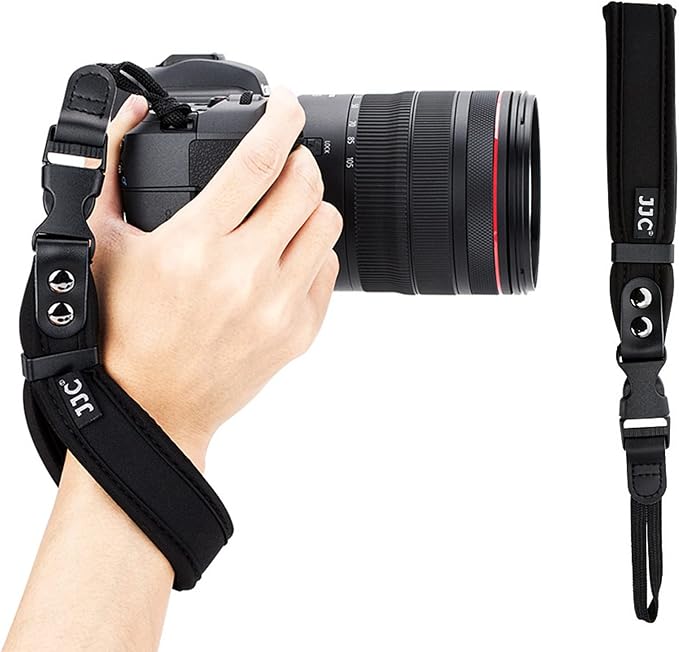Quick Release Soft Neoprene Camera Hand Grip Strap for Sony RX10 V A7C II R | Camera Wrist Strap for Sony RX10V A7RV A7IV A6700 EOS R5 R6 R7 R8 T8i T7 T7i 90D X Half X100VI XT5 XT30II Z8 Z6 Z7 II Z5 Zfc by Kiorafoto