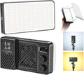ULANZI 40W Bi-Color Portable Video Light, 5000mAh Rechargeable LED Camera Light, Battery, 8 Scene Modes, 2700-6500K Mini Studio Lighting for YouTube, Vlogging, Live Streaming, Photography by ulanzi
