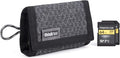 Think Tank Secure Pixel Pocket Rocket Mini Folding Wallet for 4 CFast or 4 CF Express Type B Memory Cards (Black Slate) by ThinkTankPhoto