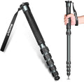 A-666L Camera Monopod - 32mm Aluminum Tube With Walking Stick Handle for DSLR Cameras Canon Sony Nikon - 69" Travel Monopod, 33 lbs/15kg Payload by Manbily