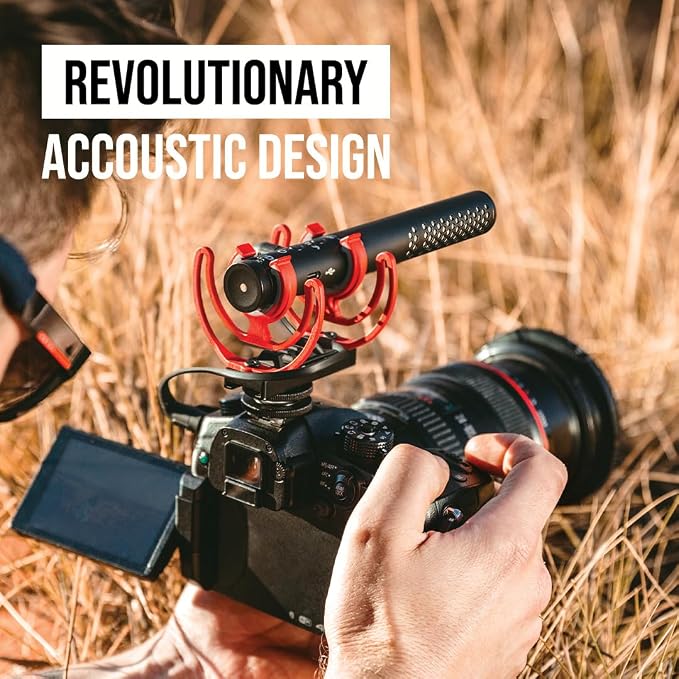 Rode VideoMic NTG Camera-mount Shotgun Microphone,Black | Supercardioid shotgun microphone with variable gain and USB output for cameras, smartphones and computers - Image 9