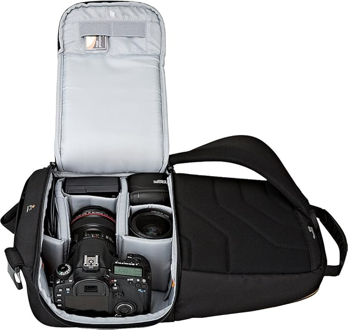 Lowepro LP36899PWW Slingshot Edge 250 AW - A Secure, Slim, Smart and Protective Sling for a Compact DSLR or DJI Mavic Pro/Mavic Pro Platinum,Black,9.06 x 4.72 x 8.27 in - Image 2