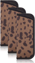 TRIUMPH VISION 3 Pack Reading Glasses Pouch Soft Case Eyeglass Sleeve Slim | Alternative to Bulky Case in bag, Lightweight Lined Padded Protect Optical lens Slip in, Cute Pattern Portable for Daily Use by TRIUMPHVISION