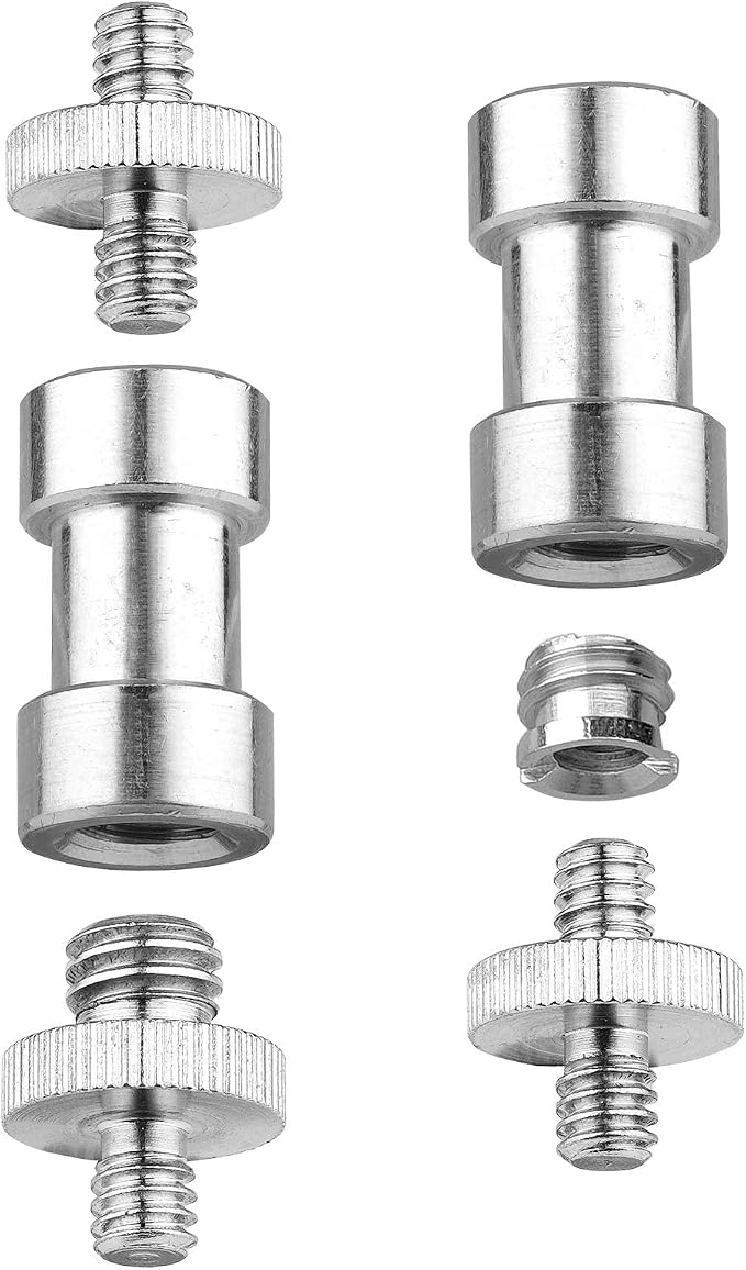 Camera Mount Screw, ChromLives 1/4 to 3/8 Tripod Screw Adapter,1/4 Screws,3/8-20 Thread Converter Adapter,Camera Hot Shoe Mount Adapters for Monopod,Ballhead Flash Light,22Pack - Image 6