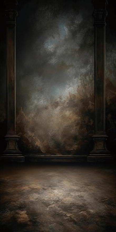 8x16ft Dark Vintage Photography Backdrops Portrait Photo Backdrop Wedding Bridal Show Birthday Background for Studio Props - Image 3