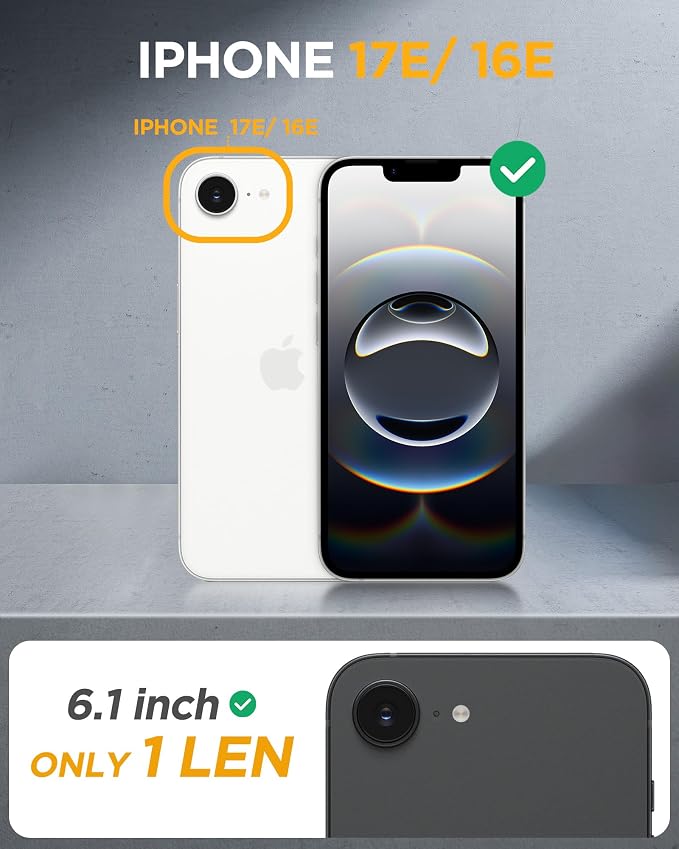 miracase for iPhone 17e & 16e Case with Built-in Private Screen Protector, [Magnetic with MagSafe] Full-Body Phone Cover Military Drop Proof 17 E/ 16 E Bumper 6.1 inch, Green - Image 7