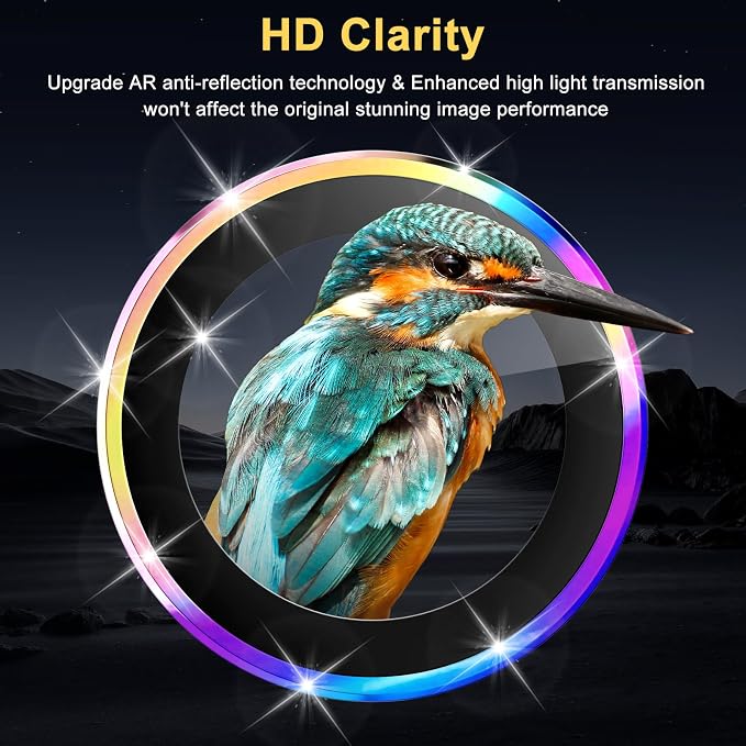 Camera Lens Protector for Samsung Galaxy S26 Ultra, Colorful | Tempered Glass, Auto-align Tray, Easy Installation, Case Friendly, Anti-Scratch, HD Clear, Ultra Slim - Image 3