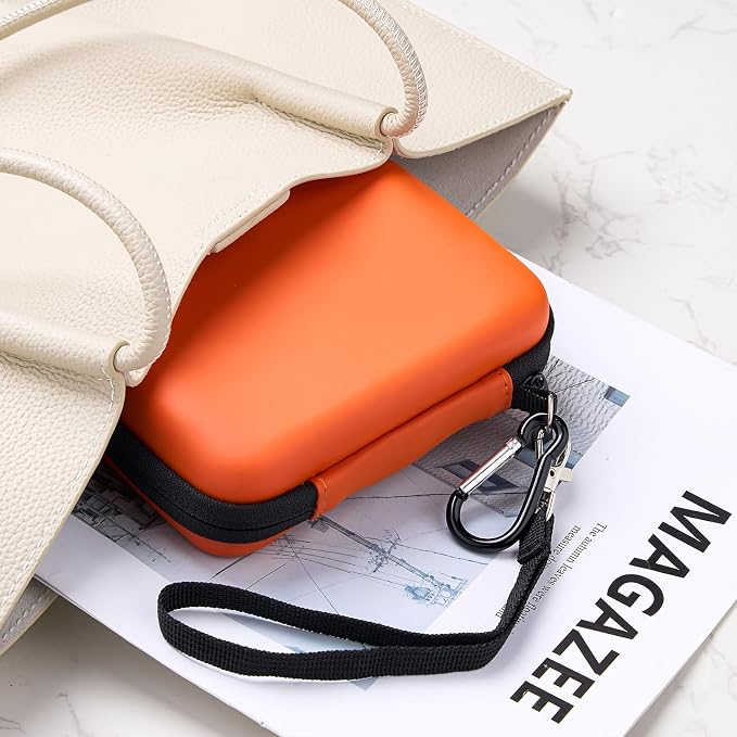 ProCase External Hard Drive Travel Case for 2.5" HDD/SSD -Orange | Fits Seagate Portable, Samsung T9, WD Elements, My Passport, Toshiba Canvio Basics, 1TB-5TB Drives, USB 3.0 HDD/SSD Storage - Image 7