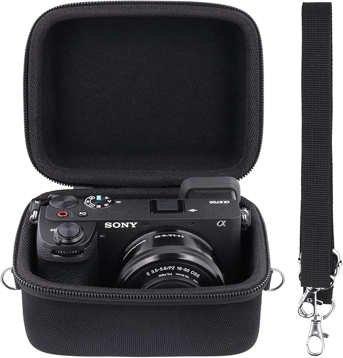Aenllosi Hard Case for Sony Alpha a6000 a6300 a6400 Camera, Black | EVA hard shell, Water-resistant design, Impact-resistant design, Case only by Aenllosi