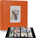 RECUTMS Photo Albums 4x6 Pictures, 600 Pockets Large Capacity Picture Album | Acid-Free Black Pages, Leather Cover, Dual Horizontal/Vertical Pockets, Custom Photo Cover, Perfect for Wedding, Family&Trave by RECUTMS