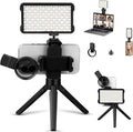 Tattoo Light Kit with 180LED and CPL Filter Len, Polarized Light for Tattoo, Compatible with iPhone, DSLR Camera, Tattoo Equipment and Supplies, Tattoo Lamp Remove Glare for Selfie Photography by FOCUSONBEAUTYANDHEALTH