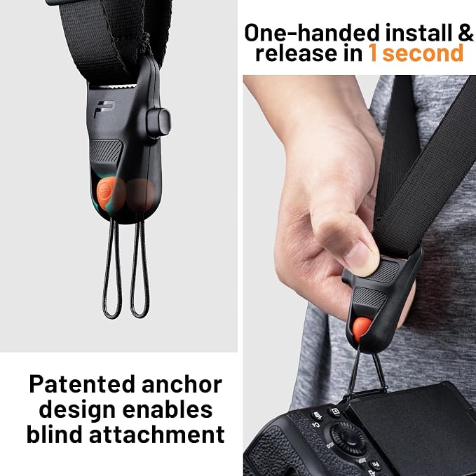 PGYTECH Dual Camera Harness for 3 Camera DSLR/SLR/Binocular for Women | Camera Strap Master, Vintage Leather Double Shoulder Harness, AutoFit, Quick Release for Wildlife/Wedding/Events/Daily, Brown - Image 9
