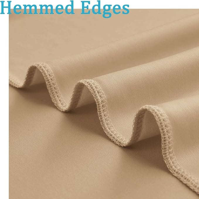 50ftx10ft Wrinkle Free Champagne Backdrop Curtains for Parties, 10 Panels 5x10ft Thick Polyester Backdrop Drapse for Weddings Birthday Photography Background Curtains - Image 4