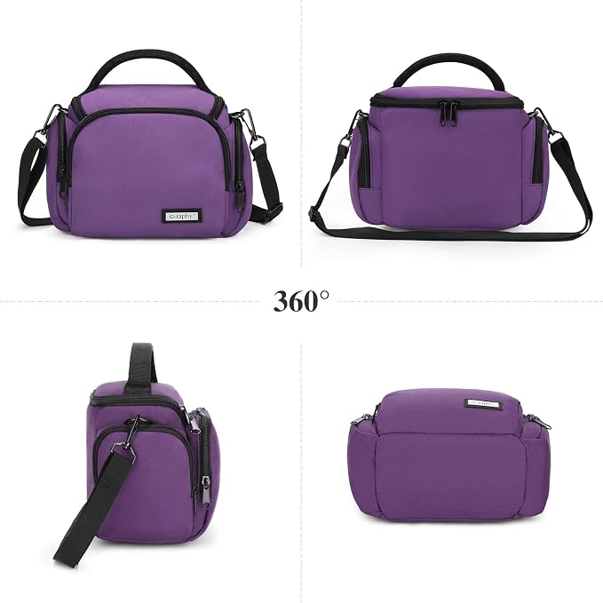 G-raphy Camera Case Bag DSLR SLR Bag for Canon, Nikon, Sony,Panasonic, Olympus and etc - Image 3