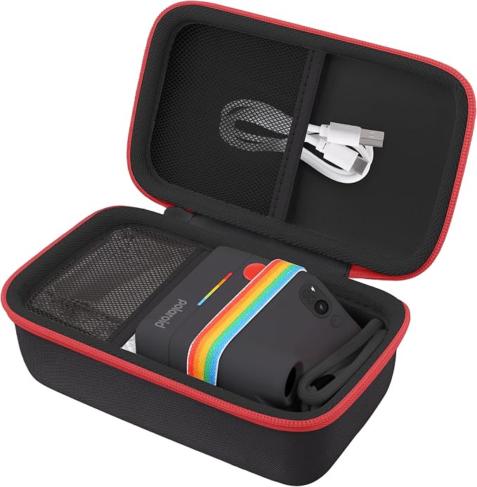 khanka Travel Case for Polaroid Go Generation 3 (6659/9192) Mini Instant Camera/Polaroid Go Generation 2 (6280),Case Only（black） by khanka