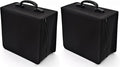 alavisxf xx CD Case, 432 Capacity Nylon Heavy Duty Organizer Wallet for Car (Pack of 2) by alavisxfxx