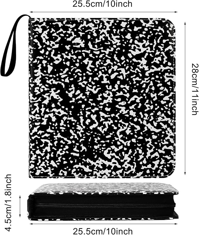 Large Polaroid Photo Album Binder, 240 Pockets. Speckles | Fits Polaroid i-Type, 600, SX-70 and Instax Wide 3.5x4.25 films. Acid-free pages protect photos for long-term storage. - Image 2