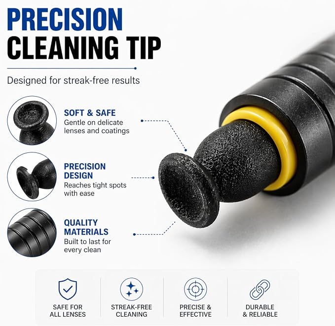 3 Pack Camera Lens Cleaning Pen Kit – Lens Brush Cleaner for DSLR, Phone, Glasses, Screen Cleaning Tool - Image 7