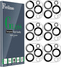Ferilinso Camera Lens Protector for iPhone 14 Pro Max/15 Pro Max/14 15 Pro | 6 Pack, 9H+ Tempered Glass, Military-Grade Shatterproof Camera Cover, Case Friendly, HD, No Flash Glare for Night Shooting by Ferilinso