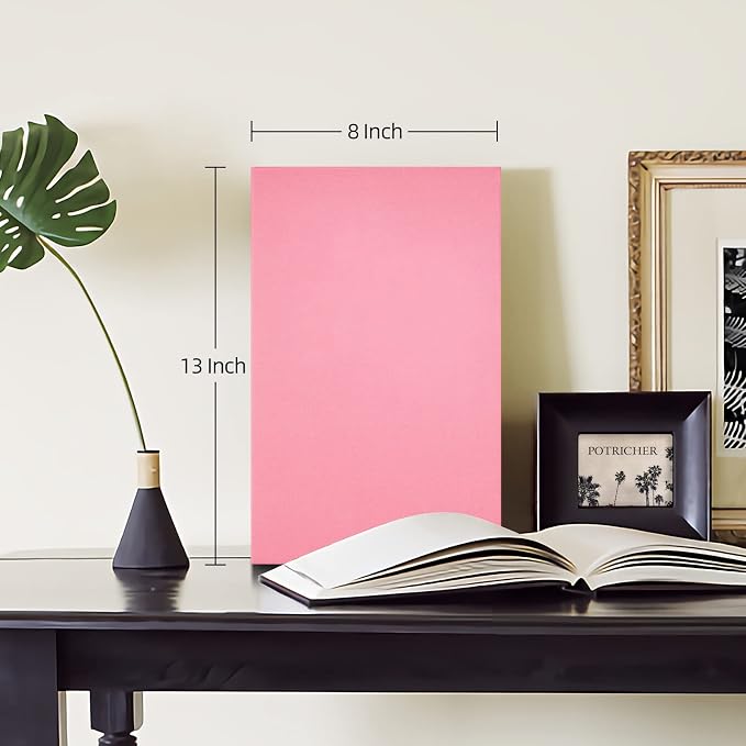 potricher Photo Album 4x6, 300 Pockets, Linen Cover, Pink | Small Capacity 4x6 Picture Albums with Horizontal Pockets, 4x6 Photo Book for Family, Wedding, Baby, Anniversary - Image 2