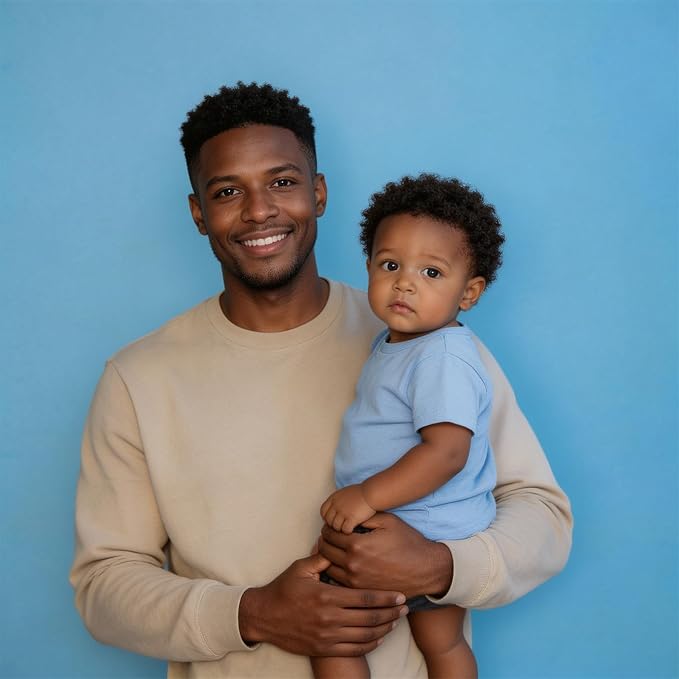 Blue Seamless Paper Backdrop, Blue Backdrop Paper 107" x32.8' | Heavyweight matte paper with non-reflective surface for portraits, product photos, videos and studio photography. - Image 4