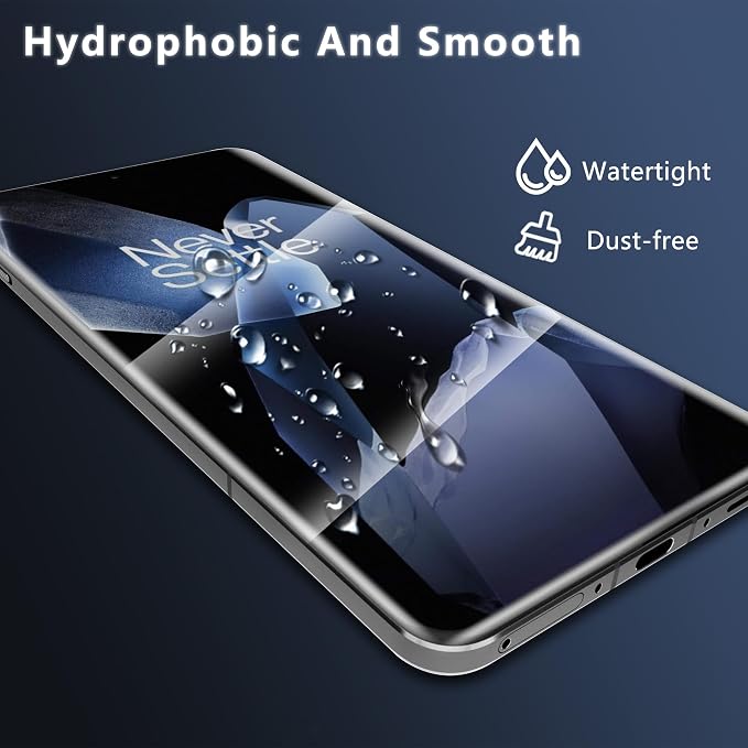 2 Pack for OnePlus 13 5G Screen Protector [No Glass] | 2 Pack Camera Lens Protector with Installation Frame,Support Fingerprint Unlock, Touch Sensitive, Anti-Scratch, Case Friendly - Image 5