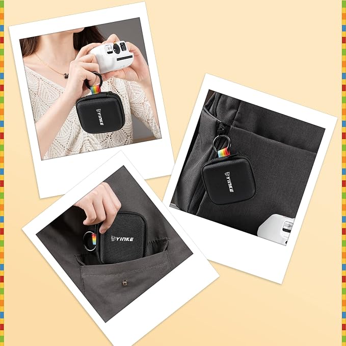 Pocket Photo Album for Polaroid Go Instant Mini Camera & Polaroid Go Film | Portable Travel Protective Case, Stores Up to 40 Photos, Compact Pocket Design - Image 7