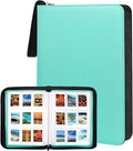 Veicevol 540-Pocket Album for Instax Mini & Polaroid 2x3 inch Photos, Green | Large Capacity, Designed for Fujifilm Instax Mini and Polaroid 2x3 Photos, To Store Pictures Or Trading Collection Cards by VEICEVOL