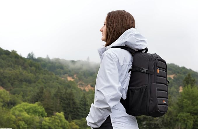 Lowepro Tahoe BP 150, Camera Bag, Lightweight Compact Camera Backpack for Cameras, CSC, DJI Spark Drone, Black, Medium (8.5 x 15.9 x 10.8) LP36892-PWW (Pack of 2) - Image 7