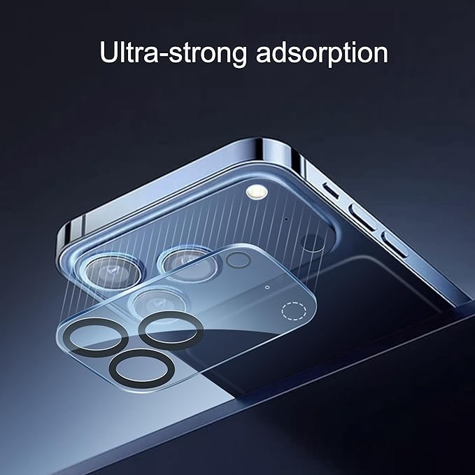 Ailun 3 Pack Camera Lens Protector for iPhone 17 Pro Max, Tempered Glass | Tempered Glass, Ultra HD, Anti-Scratch, Case Friendly - Image 2