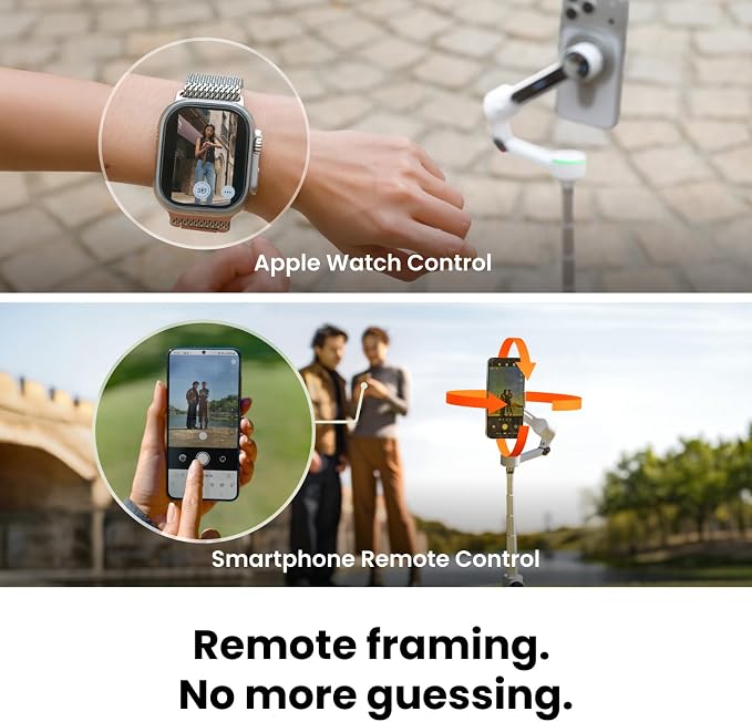 Insta360 Flow 2 Pro Phone Gimbal Stabilizer for iPhone & Android, AI Phone Gimbal, Phone Stabilizer for Travel & Vlogs, Phone Stabilizer for Videos, YouTube, TikTok - Ultimate Creator Bundle Grey - Image 8