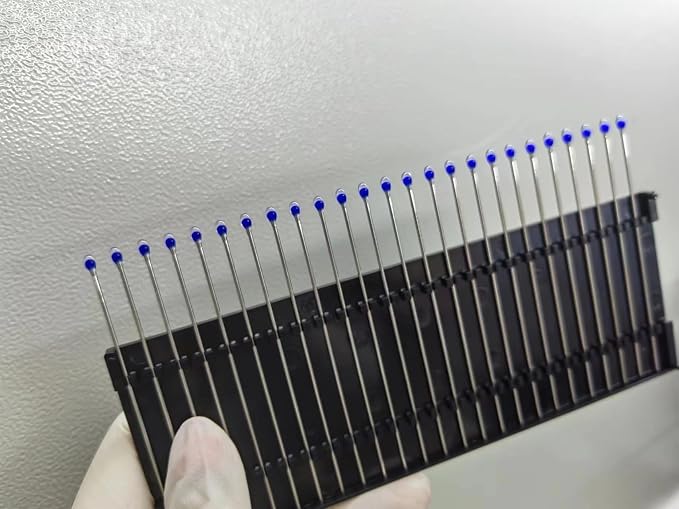 ESD Professional Stainless Steel Gel Swab Sticks for Cleaning Camera Lenses, sensors, PCB, SMT, semiconductors and Electrostatic Sensitive Equipment. (Blue-100Packs, High Viscosity) - Image 8