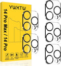 YWXTW [5 Pack Designed for iPhone 14 Pro Max Camera Lens Protector, for iPhone 14 Pro Camera Lens Protector, Night Shooting Mode, Anti Scratch HD Clear 9H Hardness Tempered Glass by YWXTW