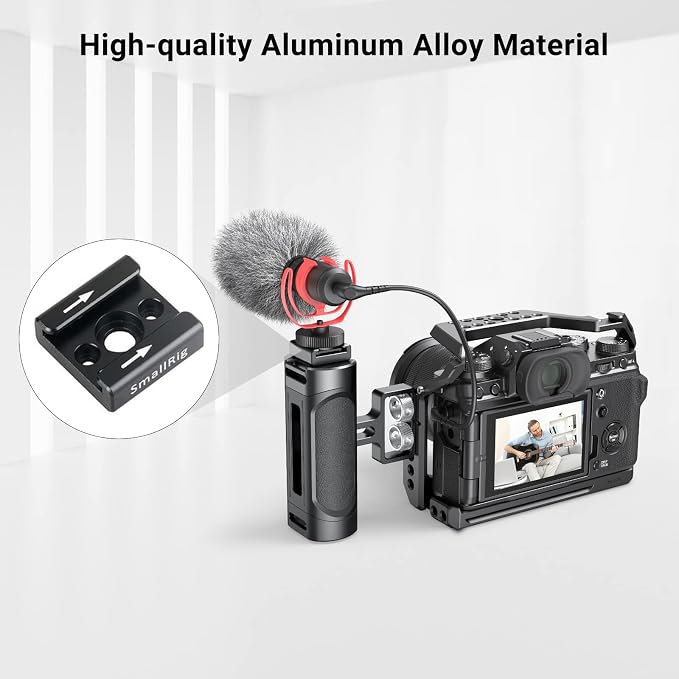 SmallRig Cold Shoe Mount (2pcs Pack) with 1/4"-20 Thread for Camera Cage Flash LED Monitor Microphone - 2060 | with 1/4"-20 Thread, for Camera Cage Flash LED Monitor Microphone - Image 4