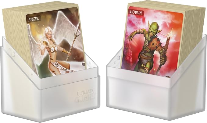 Ultimate Guard Boulder 60+ Classic, Deck Case for 60 Double-Sleeved TCG Cards, Frosted, Secure & Durable Storage for Trading Card Games, Soft-Touch Finish - Image 4