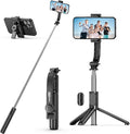 SelfieShow Selfie Stick, Extendable Selfie Stick Tripod with Wireless Remote and Tripod Stand, Portable, Lightweight, Compatible with iPhone 17 16 15 14 13 12 Pro Xs Max/Samsung Smartphone and More by SelfieShow