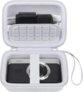 Canboc Carrying Case for KODAK PIXPRO C1 Friendly Zoom Digital Camera | For Canon PowerShot ELPH 360 HS A/ 360 HS/ 360/ IXY 650 Digital Camera, Mesh Pocket fit Cable, SD Card, White (Case Only) by Canboc
