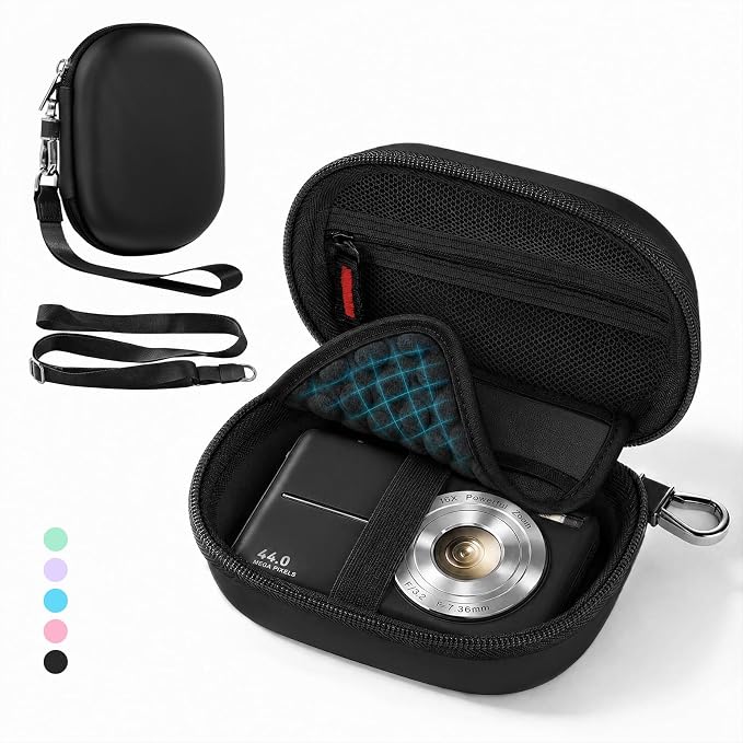 CoBak Carrying & Protective Case for Digital Camera,CAMKORY/Lecran/Duluvulu | for KODAK FZ55,FZ245,PIXPRO C1,WPZ2/Canon PowerShot ELPH 360/Sony DSCW800,DSCW830/Krlun/Lecnippy/Nsoela/VAHOIALD FHD 1080P by PopulartabletcasebrandWegivepeoplethebestdesignofprotectingvariouselectronicdevices
