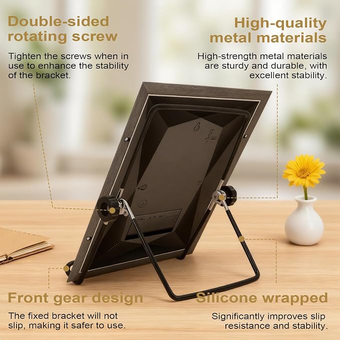 Stand Replacement Compatible with Frameo | Fits for 7-11" Photo,Adjustable,Non-Slip,FoldableFrame Stand Compatible with Frameo Digital - Image 3