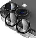 Tensea for iPhone 16/16 Plus Camera Lens Protector, Camera Cover | 9H Tempered Glass Camera Screen Protector, Metal Individual Ring for iPhone16 6.1inch/ 16Plus 6.7inch, HD Clear, Easy Install by Tensea