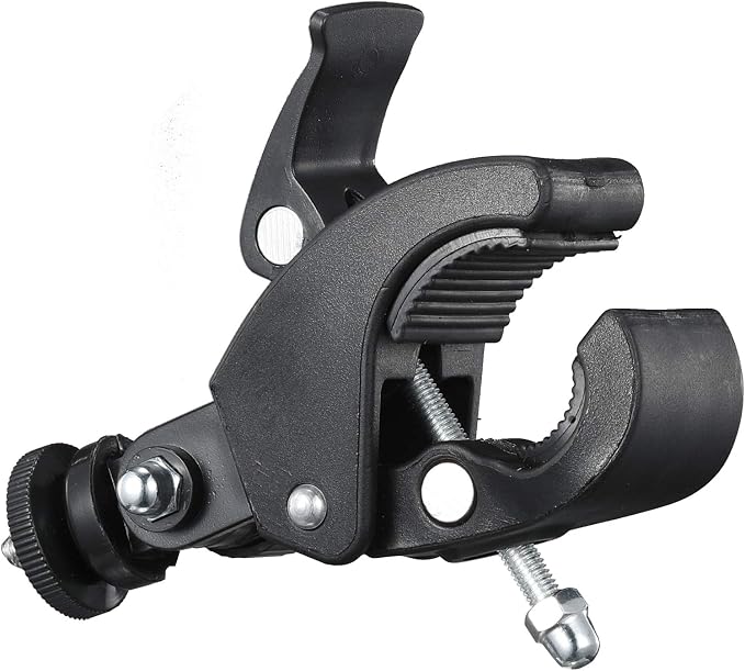 Camera Super Clamp with 1/4"- 20 Threaded Head Compatible for LCD Monitor,DSLR Cameras,DV,Flash Light,Studio Backdrop,Bike, Microphone Stands, Music Stands,Tripod, Motorcycle,Rod Bar - Image 4