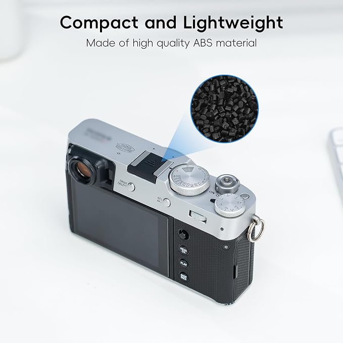 JJC 2 PCS Hot Shoe Cover Cap for Fujifilm Fuji XM5 XT5 XT50 XT30 II X100VI | Camera Hotshoe Cover for Fuji X-M5 X-T5 X-T4 X-T50 X-T30 II X100VI X100V X100 X-PRO3 X-S20 X-S10 X-E5 X-E4 X-T200 GFX100 II - Image 4